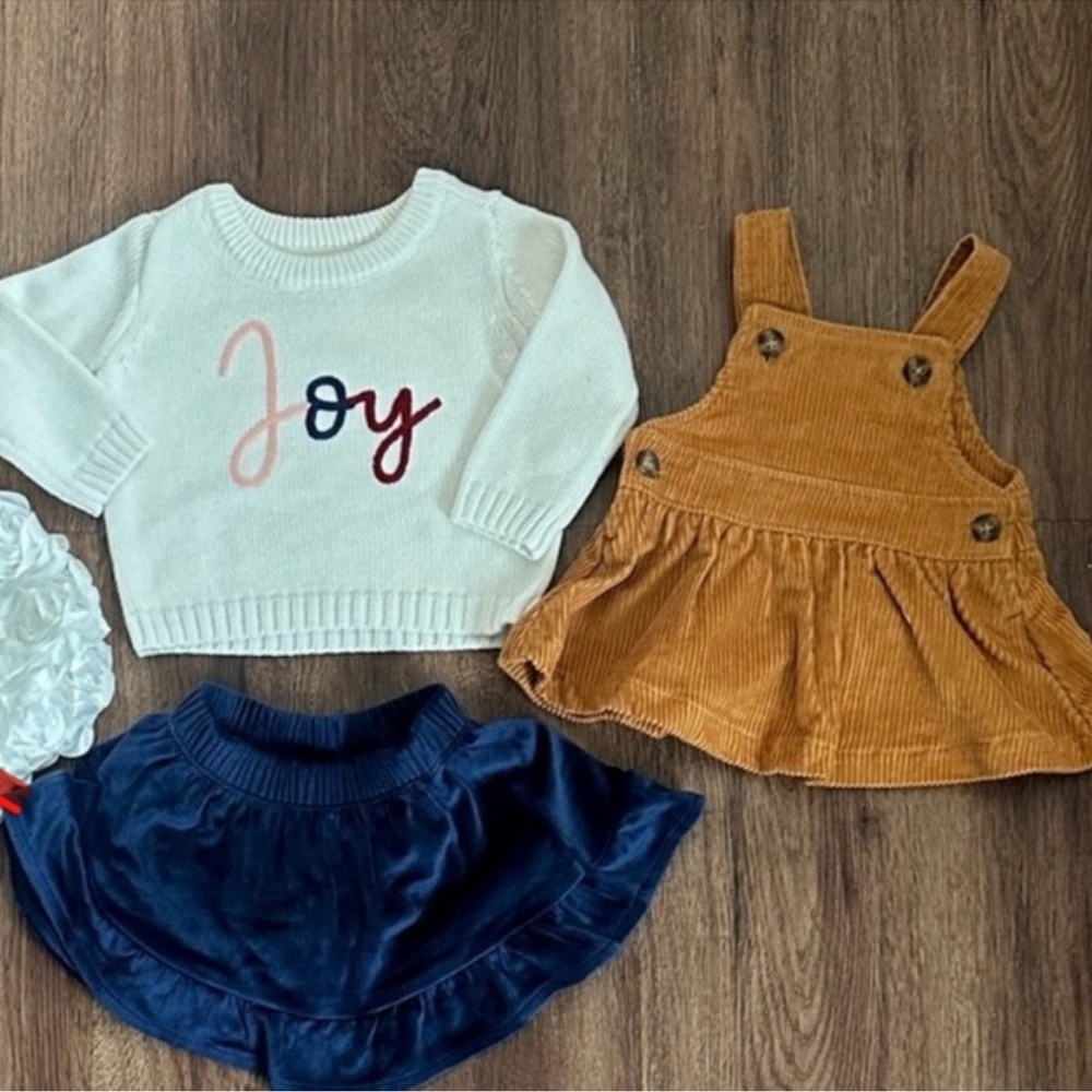 Baby Girl Clothes Bundle, Size 0-3